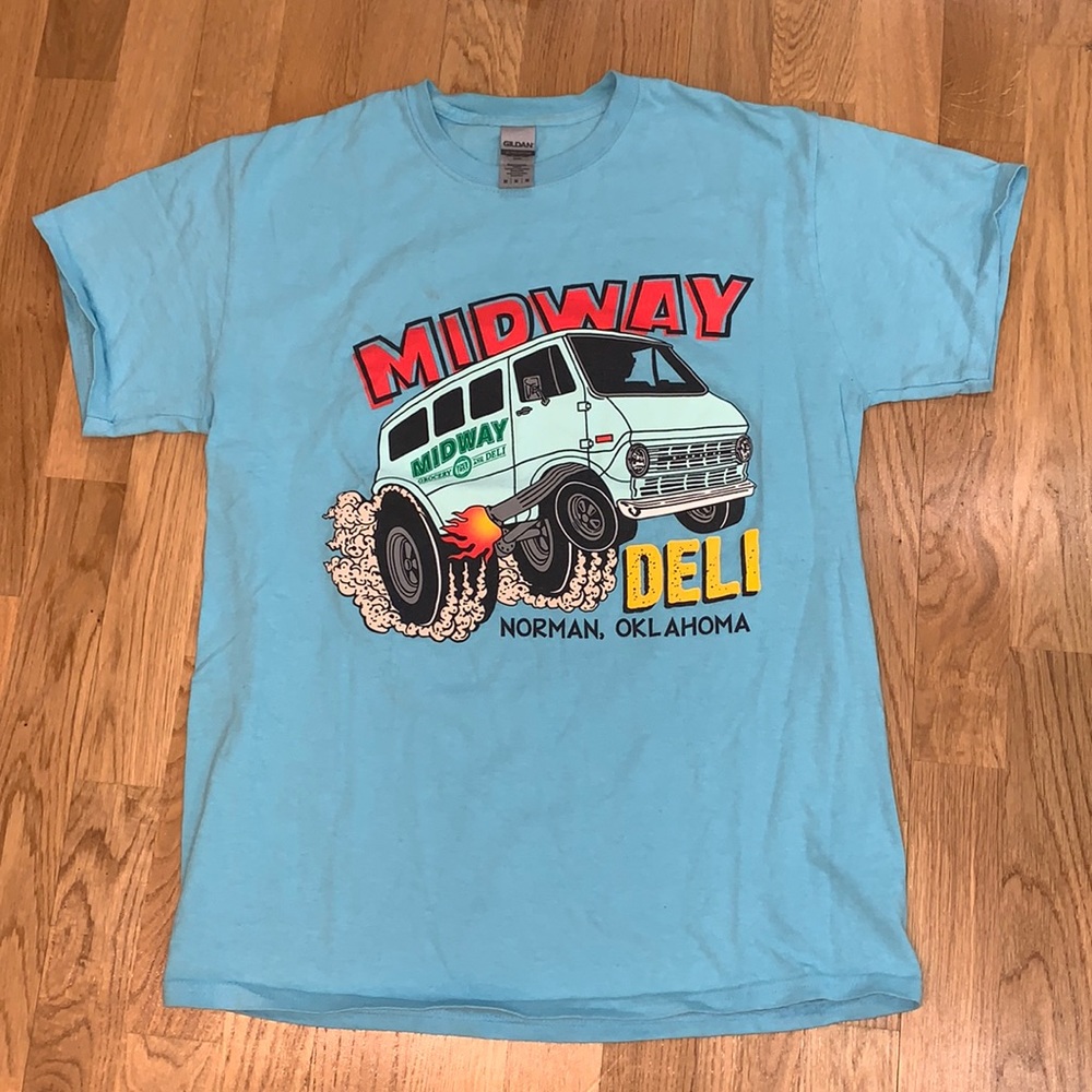 Midway Deli Light Blue T-Shirt